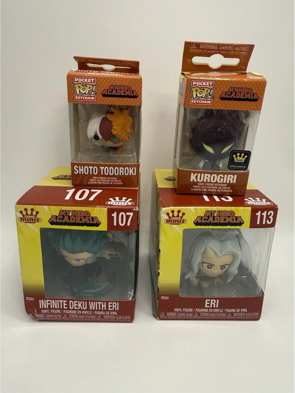 MY HERO ACADEMIA - FUNKO POP MINIS - ERI #113 Infinite Deku W/ Eri & Pocket Pops